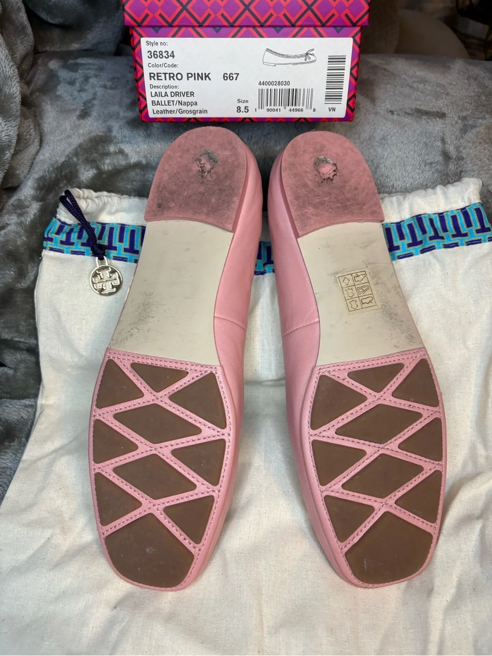 Tory Burch Laila Driver Ballet Flats - Women's